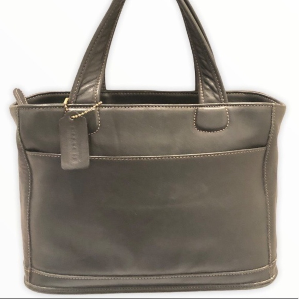Coach vintage bleeder tote bag 9303